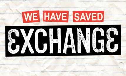 ""Exchange Saved Poster"