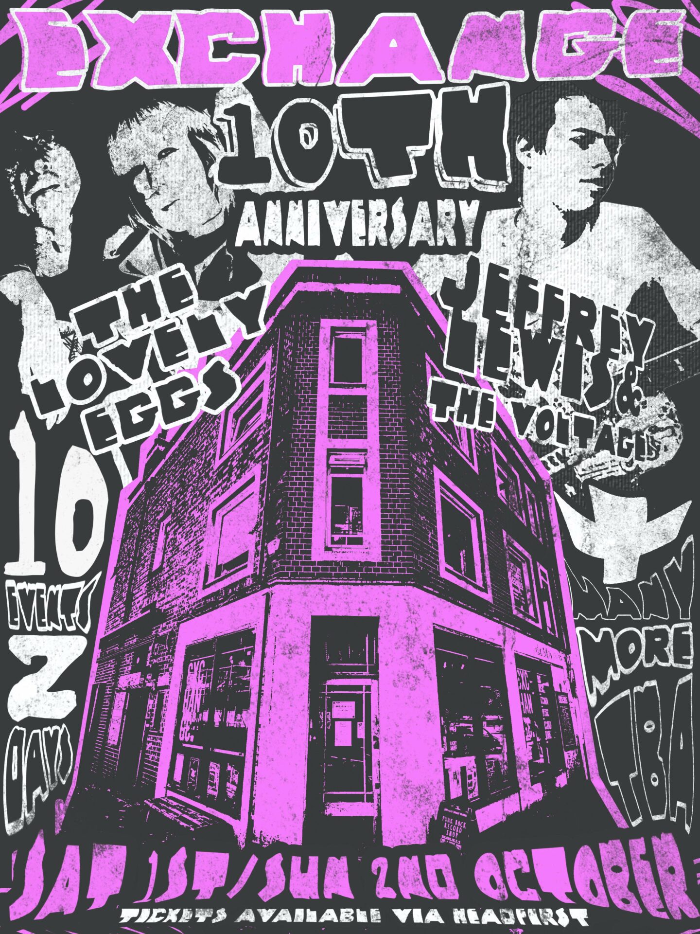 Exchange 10th Birthday Poster